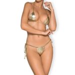 Parlak Lame Bikini - Görsel 2