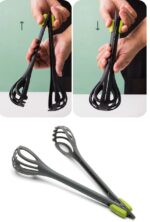 Paslanmaz Mutfak Maşası - 27 Cm Mangal Barbekü Maşası - Görsel 5