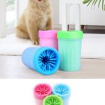 Pati Ayak Yı Kovası Silikon Jel Fırçalı Kedi Köpek  (Küçük)