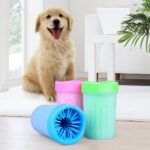 Pati Ayak Yı Kovası Silikon Jel Fırçalı Kedi Köpek  (Küçük) - Görsel 3