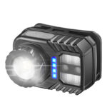 PeakStar PS-571 Sensör XPG COB LED USB Şarj Edilebilir Lityum Pilli Zoomlu Kafa Lambası - Görsel 2