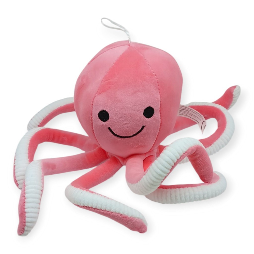 pelus-sevimli-ahtapot-30-cm-mavi-40452.jpeg Peluş Sevimli Ahtapot 30 cm - Pembe - 1 ADET - Görsel 1