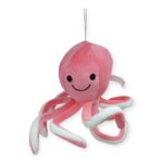 Peluş Sevimli Ahtapot 30 cm - Pembe - 1 ADET - Görsel 3