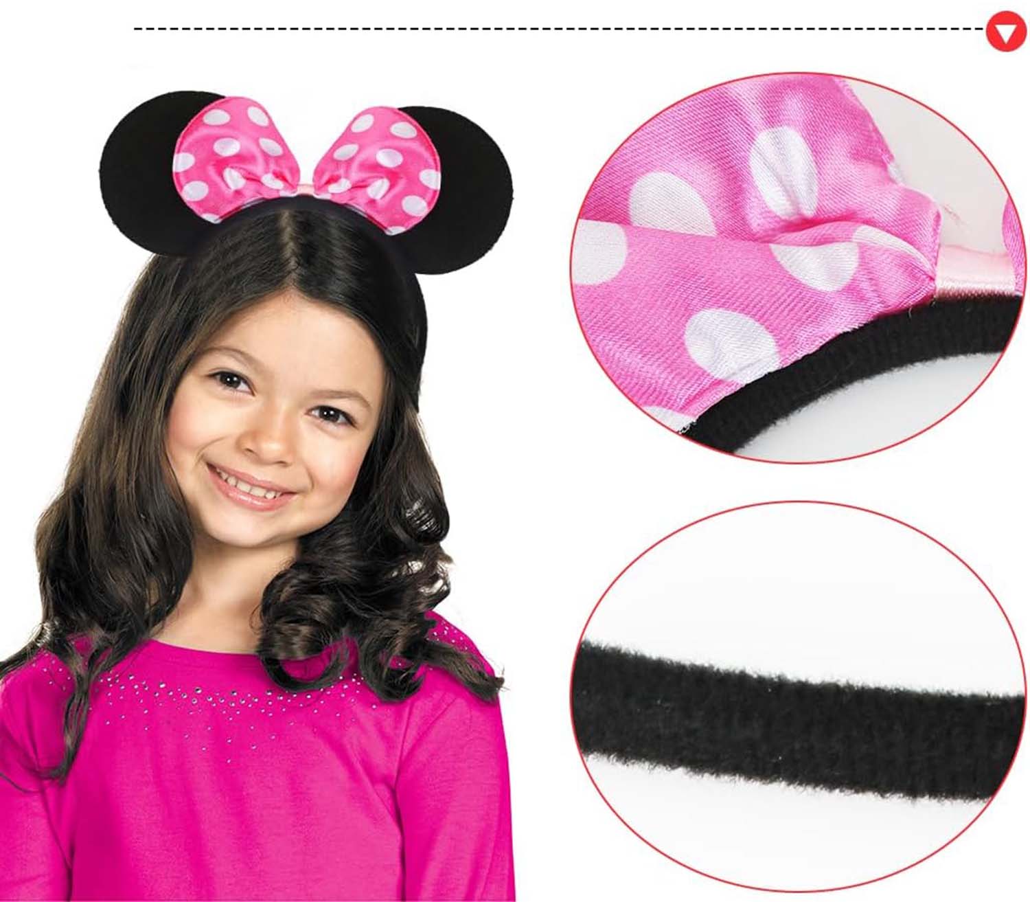 pembe-fiyonklu-minnie-mouse-taci-mini-kulak-resim-4949.jpg Pembe Fiyonklu Minnie Mouse Tacı Mini Kulak - Görsel 1