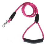 Üçlü Sarmallı Köpek Gezdirme Halatı 1 cm-120 cm Pembe - Görsel 5