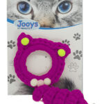 Zilli Kedi Örgü İpi 15 cm Pembe