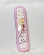 Pembe Multi Renkli Kapaklı Kalemlik Kutusu -Çanta İçi Saklama - Diş Fırçası - Makyaj Fırçası Kutu - Görsel 2