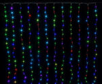 Perde Led  240 Ledli 8 Fonksiyonlu Dekor Lambası RGB - Görsel 3
