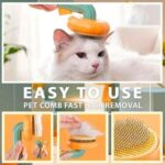Kabak Model Kendini Temizleyen Kedi Tarağı 66x84x195 mm - Görsel 4