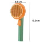 Kabak Model Kendini Temizleyen Kedi Tarağı 66x84x195 mm - Görsel 3
