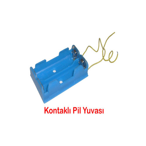 pil-yuvas-4407-1.jpg Pil Yuvası - Okul Deney Pil Yatağı 25 Adet - Görsel 1