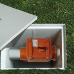 PVC Pissu Atıksu Çekvalfi 125 mm Kilitli