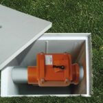 PVC Pissu Atıksu Çekvalfi 150 mm Kilitli