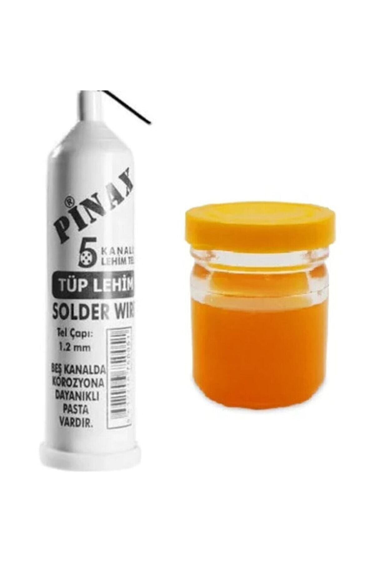 pinax-tup-lehim-teli-25-gr-1-14493-1.jpg Pinax Tüp Lehim Teli 25 Gr 1.2mm + Lehim Pastası - 40gr - Görsel 1
