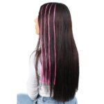 Fiber Sen Boncuk Kaynaklık Renkli  / Koyu Pembe / 100 Adet - Görsel 2
