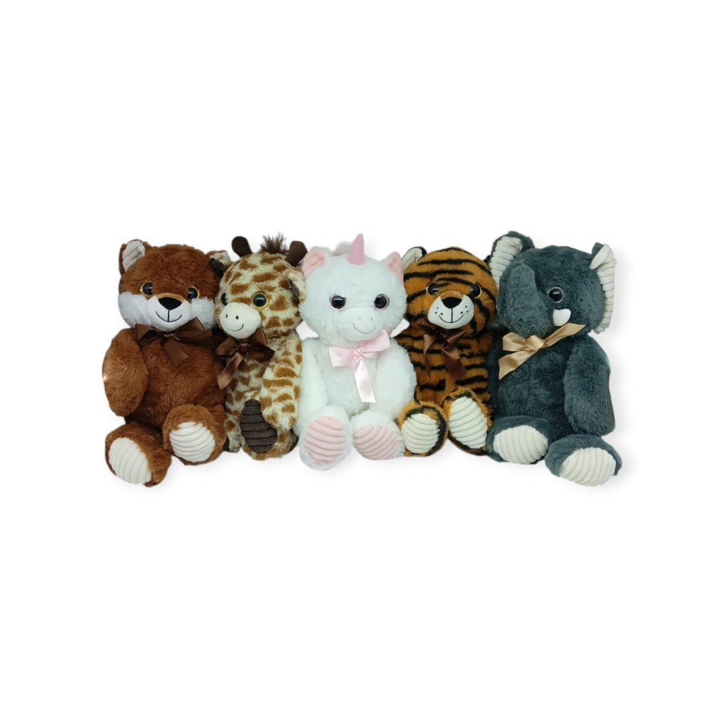 pl50117-pelus-hayvanlar-40-cm-5-ast-41113.jpeg - PELUŞ HAYVANLAR 40 CM 5 AST - 1 ADET - Görsel 1
