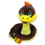 -  PELUŞ 35 CM SEVİMLİ YILAN - 1 ADET - Görsel 3