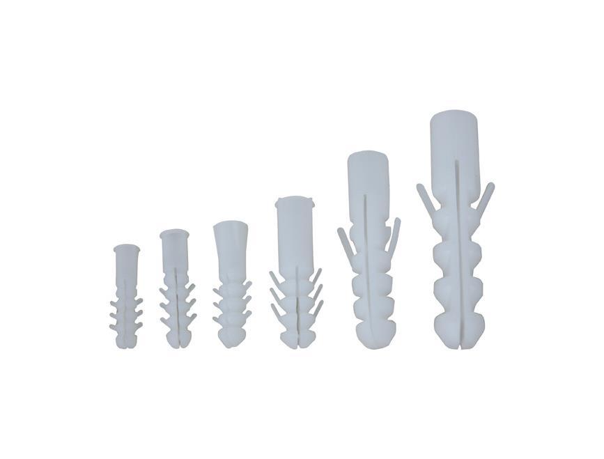 plastik-dubel-beyaz-8-mm-10722.jpg Beyaz Plastik Dübel 8 mm - 100 Adet - Görsel 1