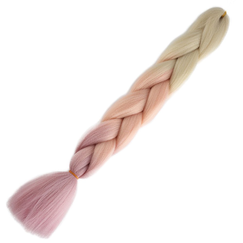 pm03.jpg Afrika Örgülük Ombreli Sen 100 Gr. / Platin / Soft Tcu / Soft Lila - Görsel 1