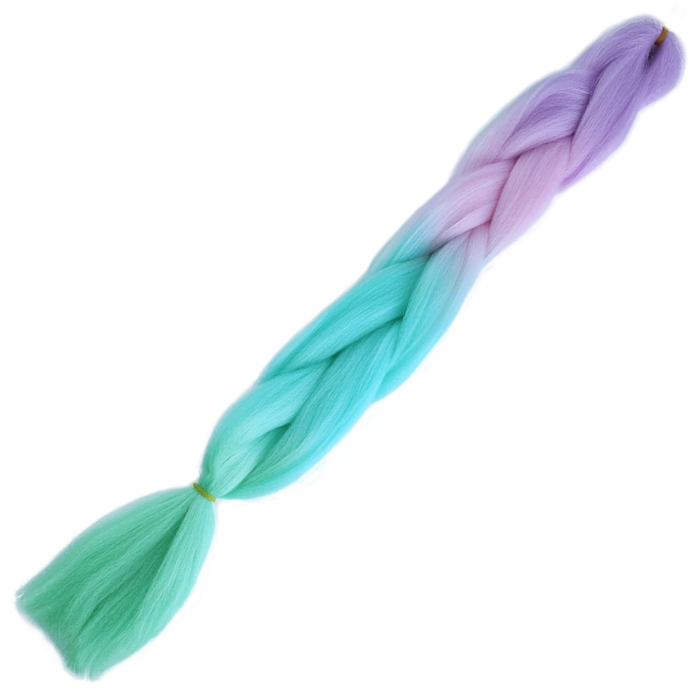 pm14.jpg Afrika Örgülük Ombreli Sen 100 Gr. / Lila / Pembe / Turkuaz Mavi / Soft Yeşil - Görsel 1