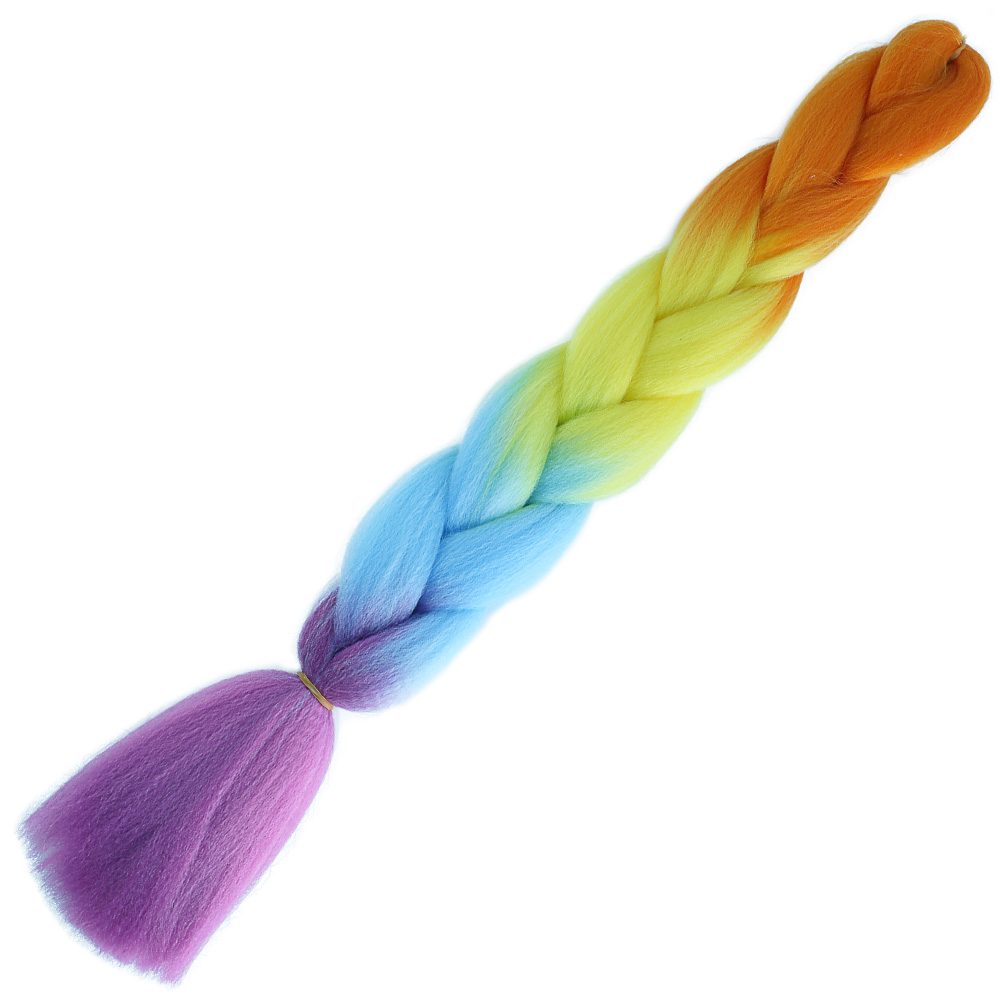 pm22.jpg Afrika Örgülük Ombreli Sen 100 Gr. / Tcu / Sarı / Açık Mavi / Mor - Görsel 1