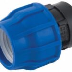 Poelsan Mavi Seri 63x2" Kaplin Dişi Adaptör