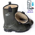 Pollyboot Power Rigger Çizme Çelik Blu 39 Numara