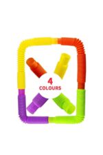 Tubes Anti Stres Duyusal Oyuncak Bubble Fidget  (4 Adet ) - Görsel 4