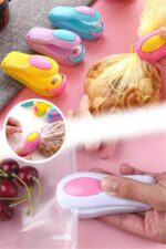 Poşet Kapatıcı - Poşet Ağzı Kapatıcı Isıtmalı Vakumlu Yapıştırma - Görsel 3