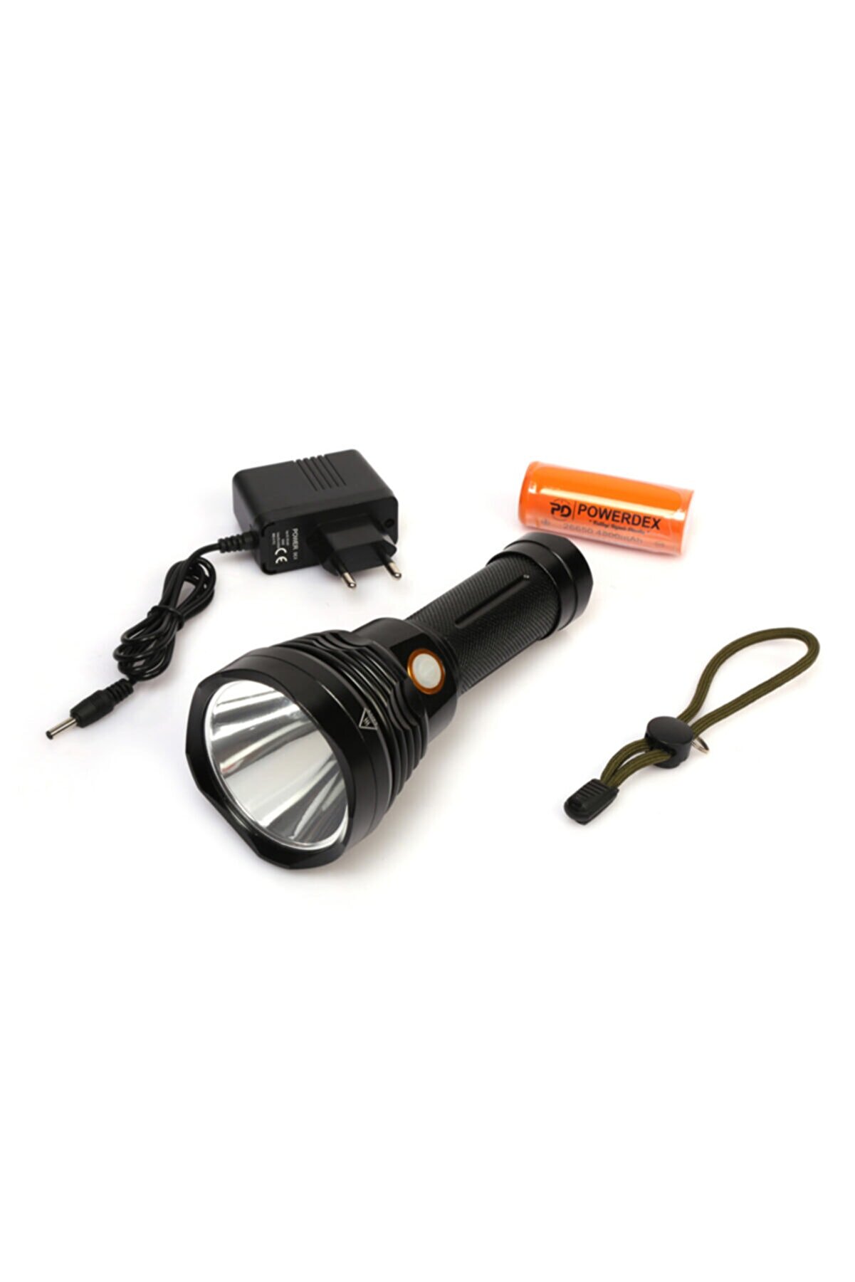 powerdex-pd-6692-15-watt-1000-14497-1.jpg Pd-6692 15 Watt 1000 Lümen Profesyonel Şarjlı El Feneri - Görsel 1