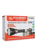 Pd-6692 15 Watt 1000 Lümen Profesyonel Şarjlı El Feneri - Görsel 2
