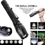 Watton WT-241 Profesyonel TX6 Zoomlu El Feneri