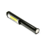 PS-Q5 Pilli Mıknatıslı COB LED Çalışma Tamir Kırmızı Işık El Feneri - Görsel 2