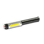PS-Q5 Pilli Mıknatıslı COB LED Çalışma Tamir Kırmızı Işık El Feneri - Görsel 3