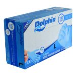 Pudrasız Mavi Nitril Eldiven Büyük Boy (L) 100 Lü Paket - Görsel 3