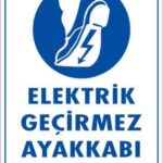 Elektrik Geçirmez Ayakkabı Levhası