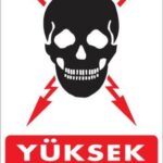 Yüksek Voltaj Uyarı Levhası