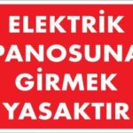 Elektrik Panosu Levhası (1118)