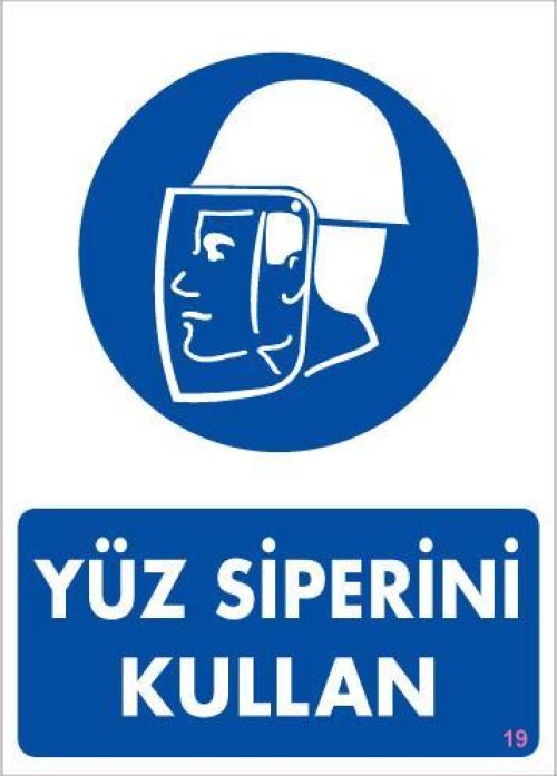 pvc-ikaz-levhasi-25x35-kod-19-12104.jpg Yüz Siperi Kullan Uyarı Levhası - Görsel 1
