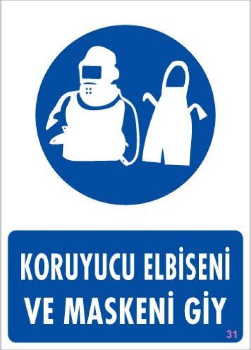 pvc-ikaz-levhasi-25x35-kod-31-12111.jpg Koruyucu Kıyafet Giy Levhası - Görsel 1