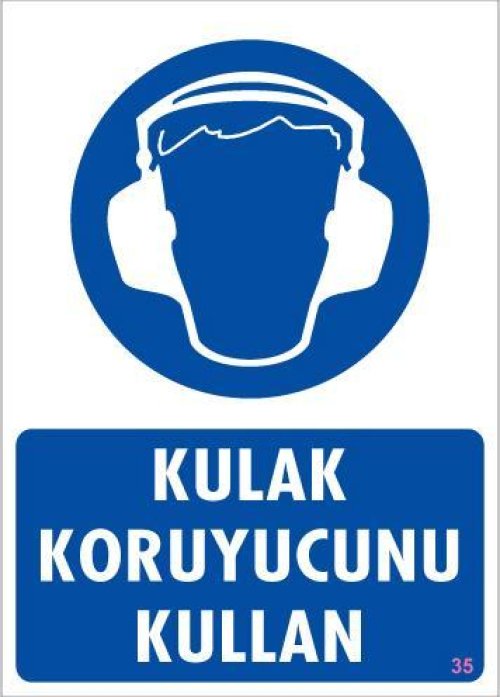 pvc-ikaz-levhasi-25x35-kod-35-12113.jpg Kulak Koruyucu Kullan Levhası - Görsel 1