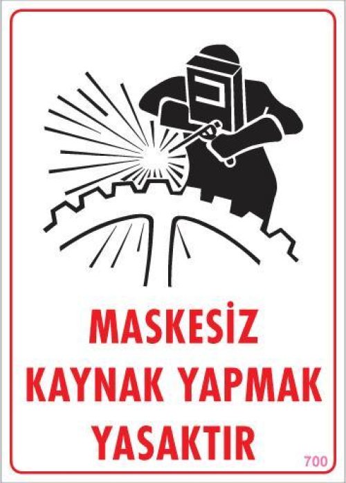 pvc-ikaz-levhasi-25x35-kod-700-12139.jpg Maskesiz Kaynak Yapma Levhası - Görsel 1