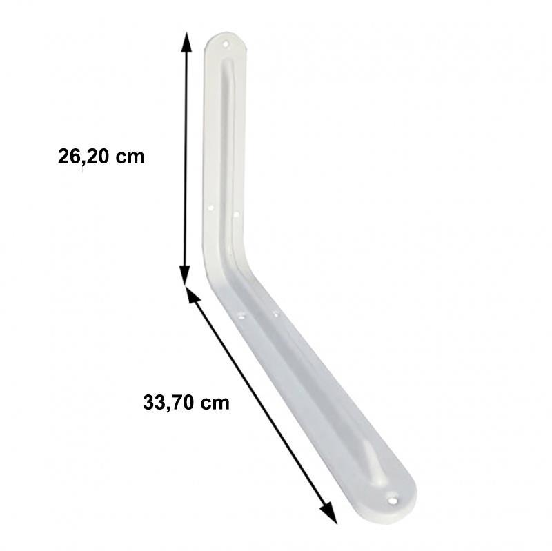 raf-alti-12x14-mm-beyaz-50334.jpg Beyaz Dübelli Raf Altı Tutucu 12x14 mm - Görsel 1