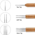 Rasta Tığı Çift Taraflı / 0.75mm - Görsel 2
