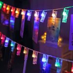 Renkli Işıklı Mandallı Fotoğraf Albümü 10 lu - RGB - Görsel 2