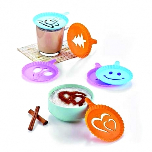 renkli-kah-2101-1.jpg Renkli Kahve Süsleme Şablonları - 8Li Magic Süsleme Şablonu - Görsel 1
