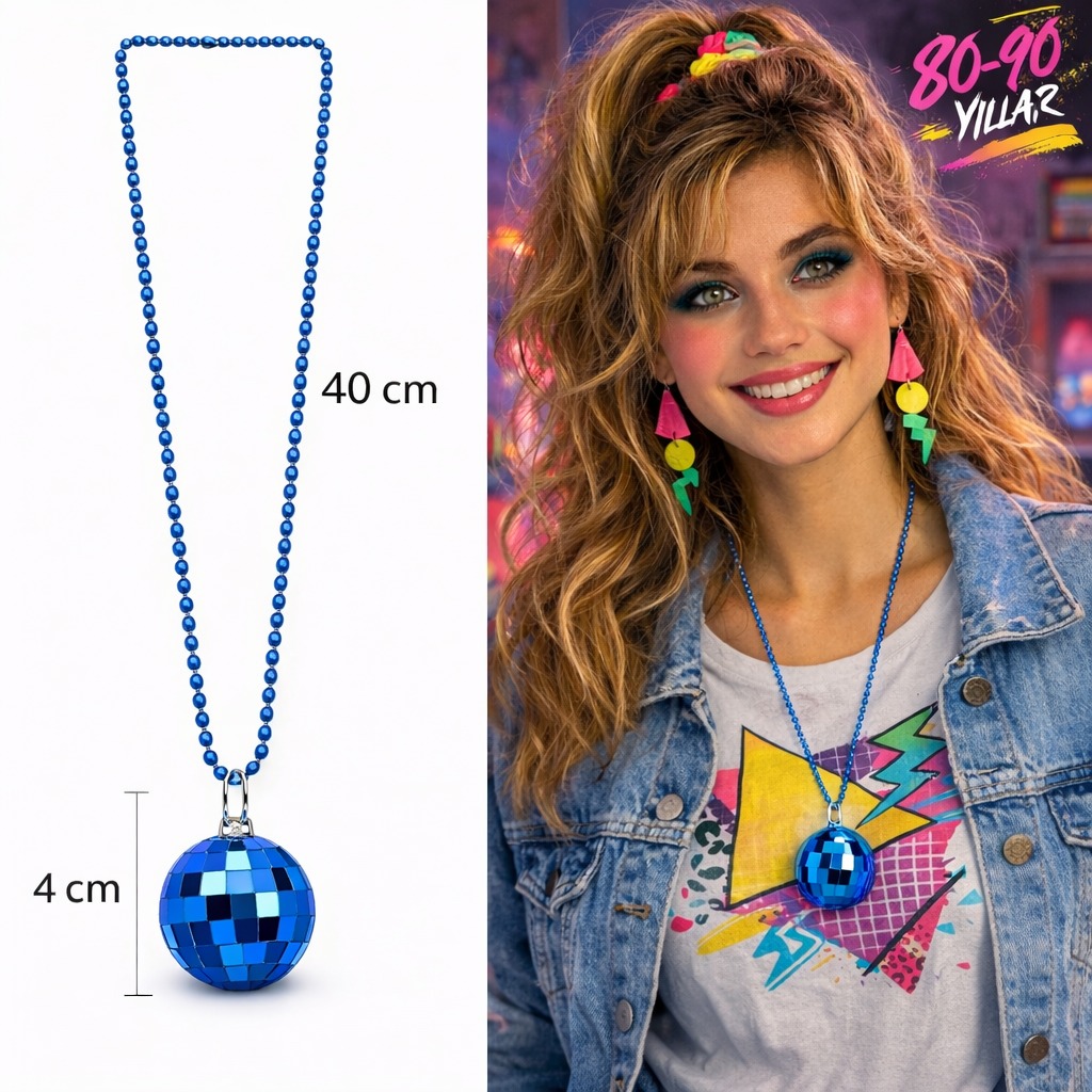 retro-disko-topu-sekilli-80-39-ler-90-39-lar-mavi-renk-plastik-resim-5439.jpg Retro Disko Topu Şekilli 80'ler 90'lar Mavi Renk Plastik Kolye - Görsel 1