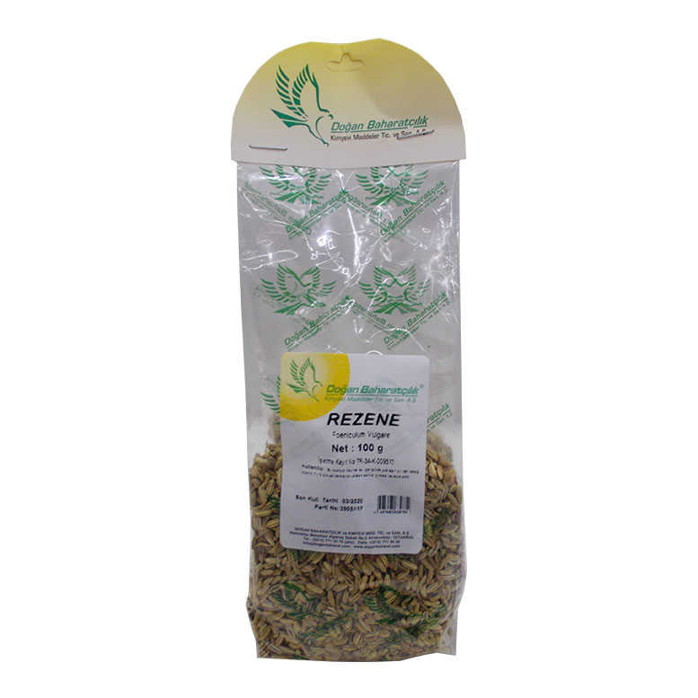 Rezene Tohumu 100Gr Pkt - Doğan Baharat Rezene Doğal Tane Rezene Tohumu 100 Gr Paket - Görsel 1