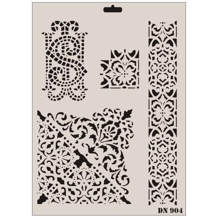 rich-dantel-seri-dn-904-stencil-35x25-cm-22447.jpg Rich Dantel Seri DN-904 Stencil 35x25 cm - Görsel 1
