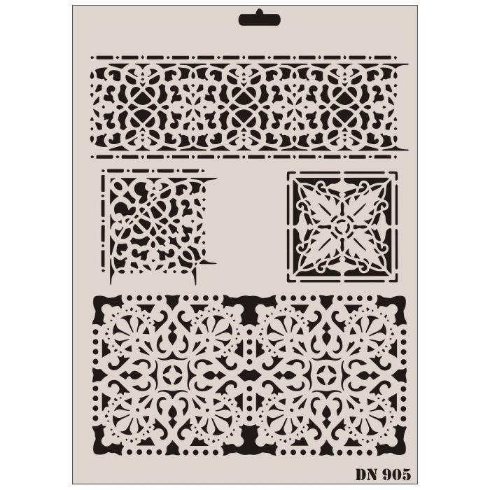rich-dantel-seri-dn-905-stencil-35x25-cm-22446.jpg Rich Dantel Seri DN-905 Stencil 35x25 cm - Görsel 1